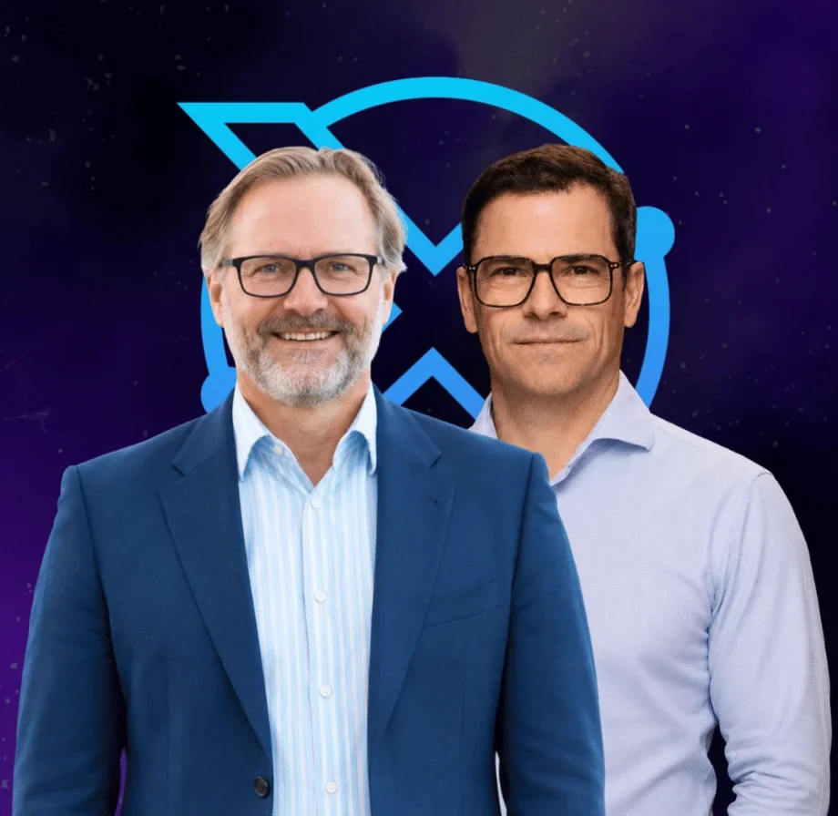 Francisco Baraona and Georg Walther — session visual from the Nexus app