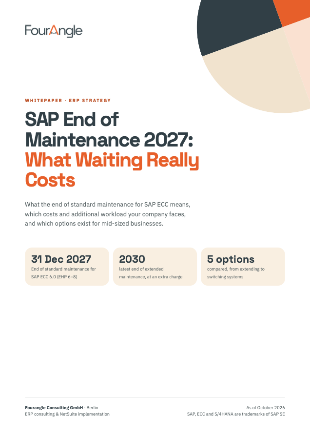 Cover: SAP End of Maintenance 2027